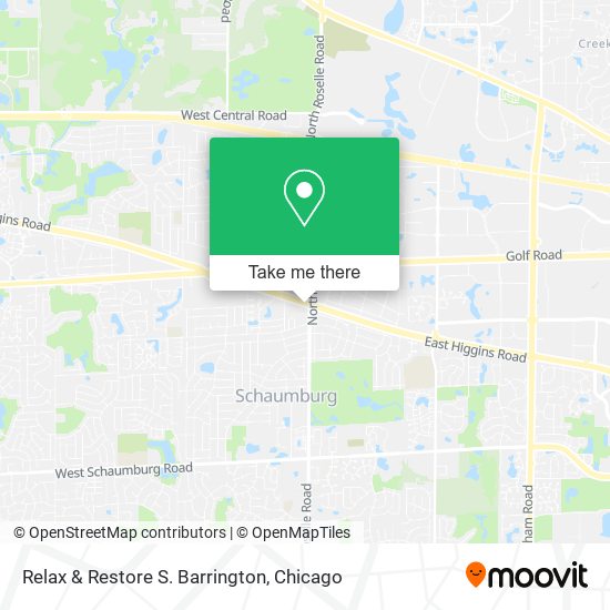 Mapa de Relax & Restore S. Barrington