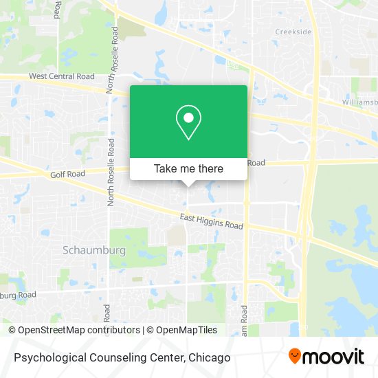 Mapa de Psychological Counseling Center