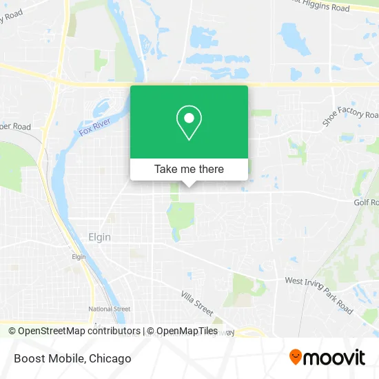 Boost Mobile map