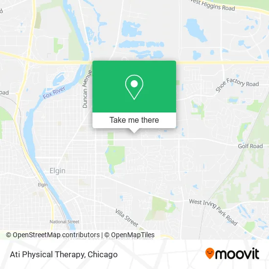 Ati Physical Therapy map