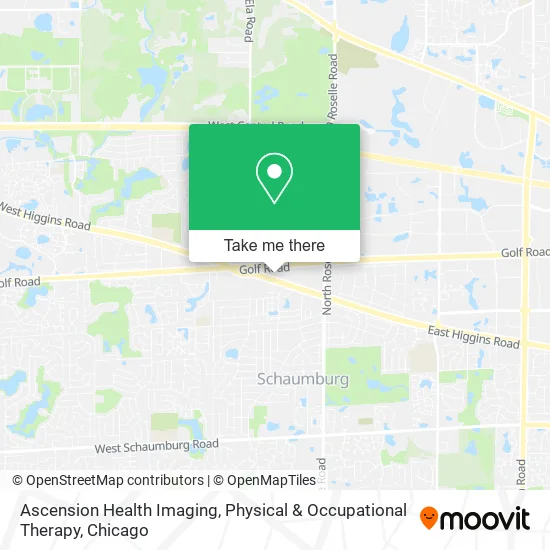 Ascension Health Imaging, Physical & Occupational Therapy map