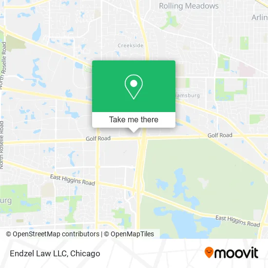 Endzel Law LLC map