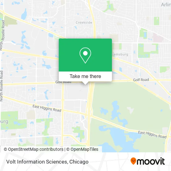 Volt Information Sciences map
