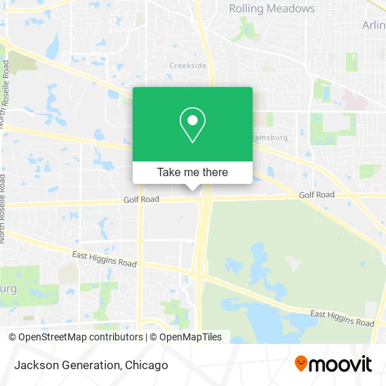 Jackson Generation map