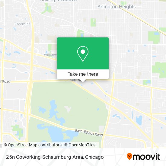 25n Coworking-Schaumburg Area map
