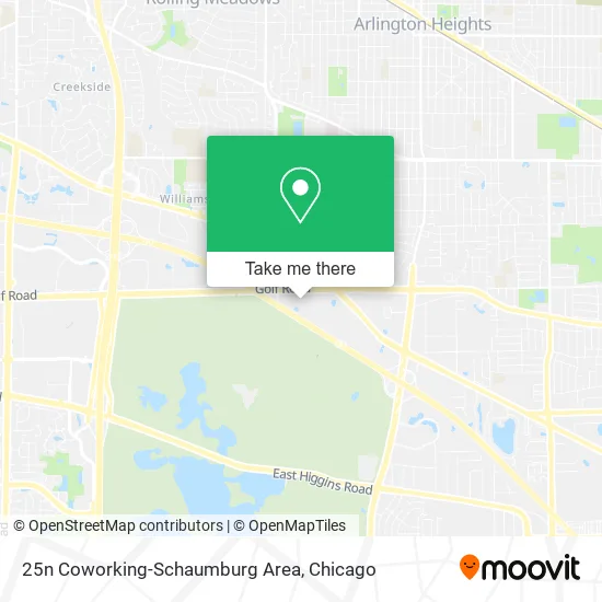 25n Coworking-Schaumburg Area map