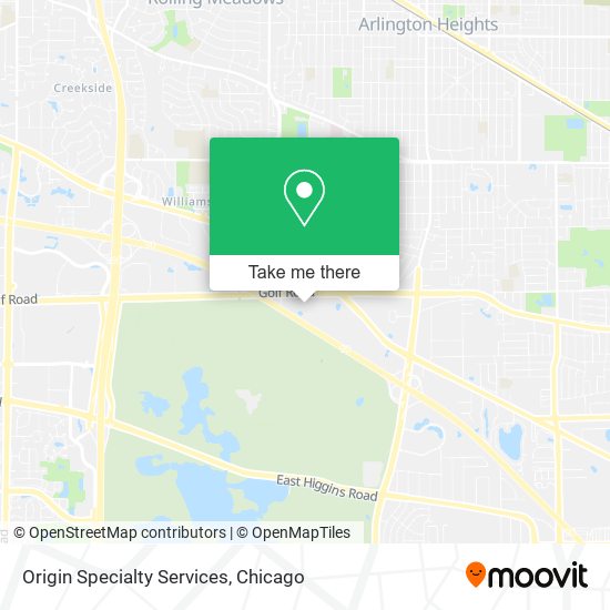 Origin Specialty Services map