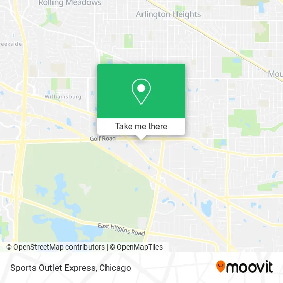 Mapa de Sports Outlet Express
