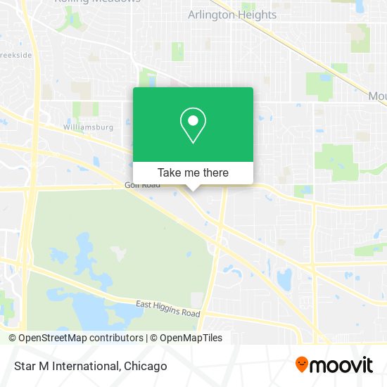 Mapa de Star M International