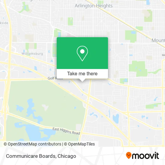 Communicare Boards map