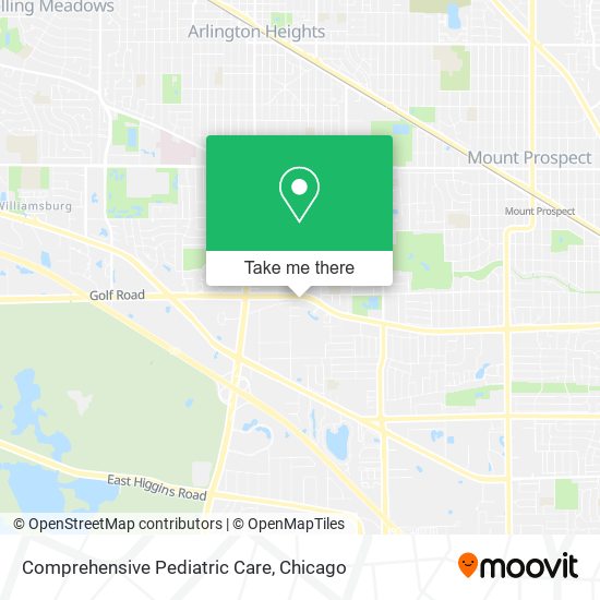 Mapa de Comprehensive Pediatric Care