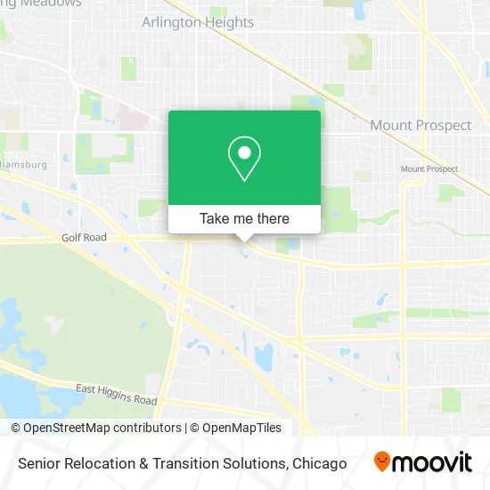 Senior Relocation & Transition Solutions map