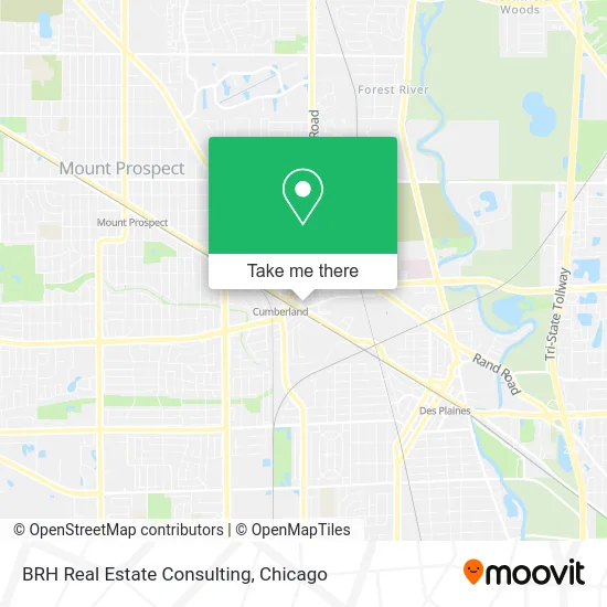 BRH Real Estate Consulting map