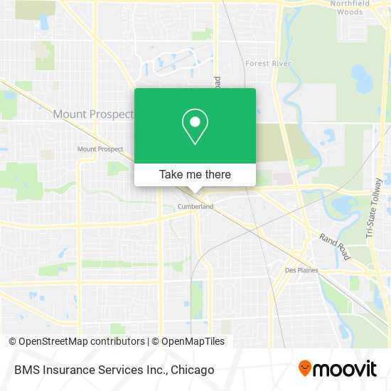 Mapa de BMS Insurance Services Inc.