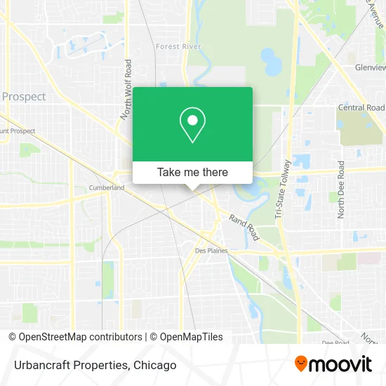 Urbancraft Properties map