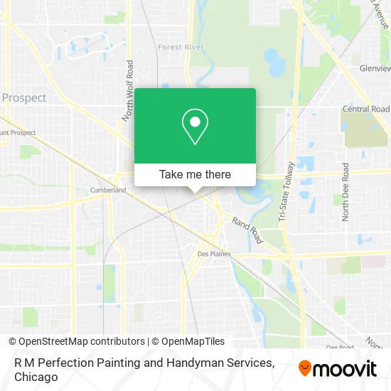 R M Perfection Painting and Handyman Services map