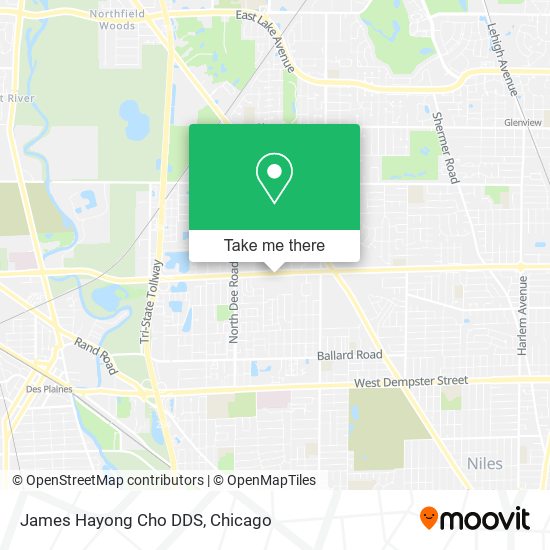 Mapa de James Hayong Cho DDS
