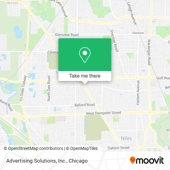 Advertising Solutions, Inc. map