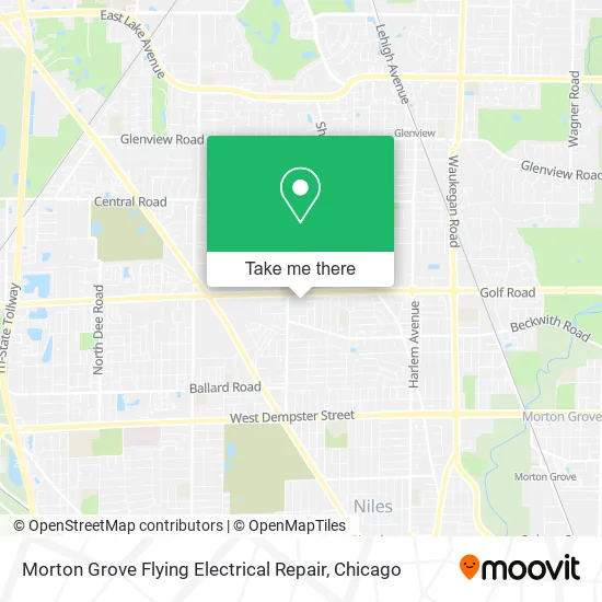 Morton Grove Flying Electrical Repair map