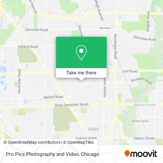 Mapa de Pro Pics Photography and Video