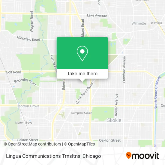 Lingua Communications Trnsltns map