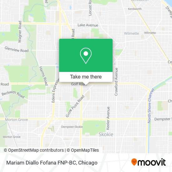 Mariam Diallo Fofana FNP-BC map