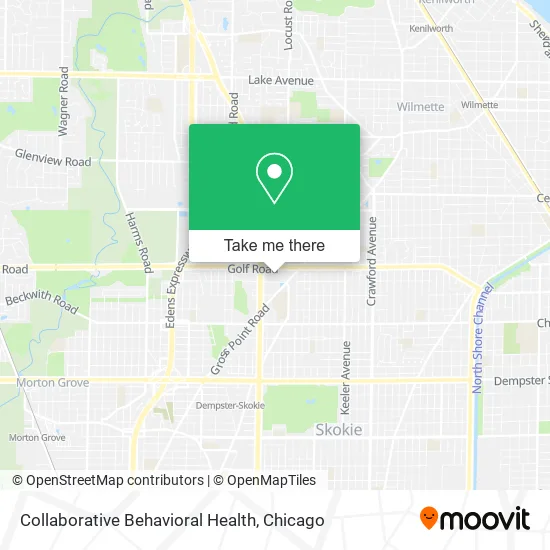 Collaborative Behavioral Health map