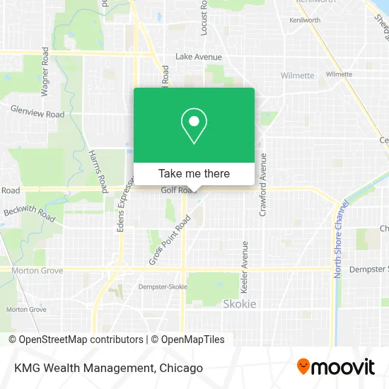 KMG Wealth Management map