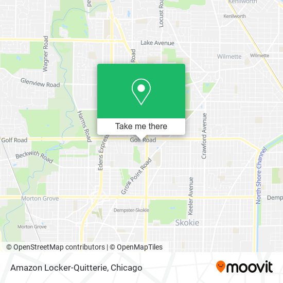 Mapa de Amazon Locker-Quitterie