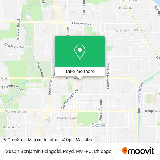 Susan Benjamin Feingold, Psyd, PMH-C map