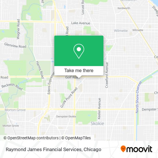 Raymond James Financial Services map