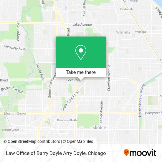 Law Office of Barry Doyle Arry Doyle map