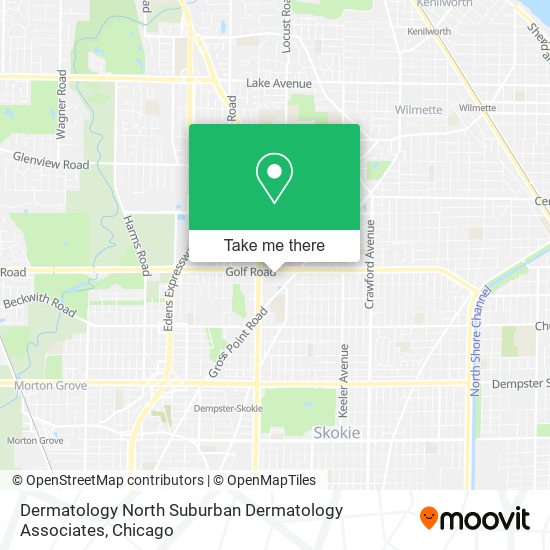 Dermatology North Suburban Dermatology Associates map
