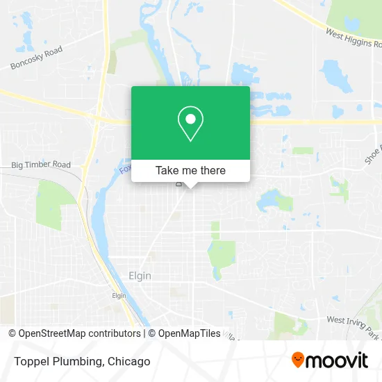 Toppel Plumbing map