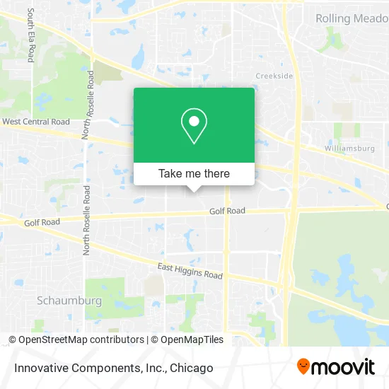 Innovative Components, Inc. map