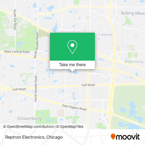 Reptron Electronics map