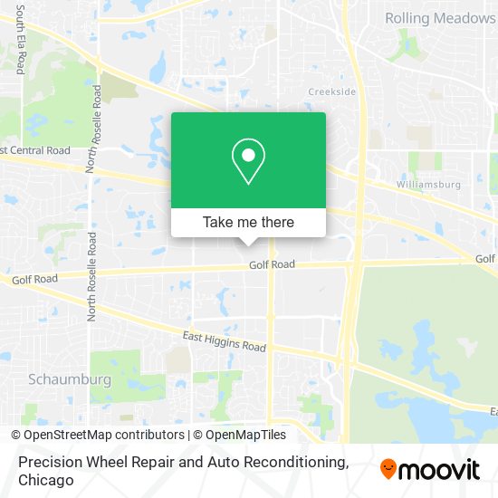Mapa de Precision Wheel Repair and Auto Reconditioning