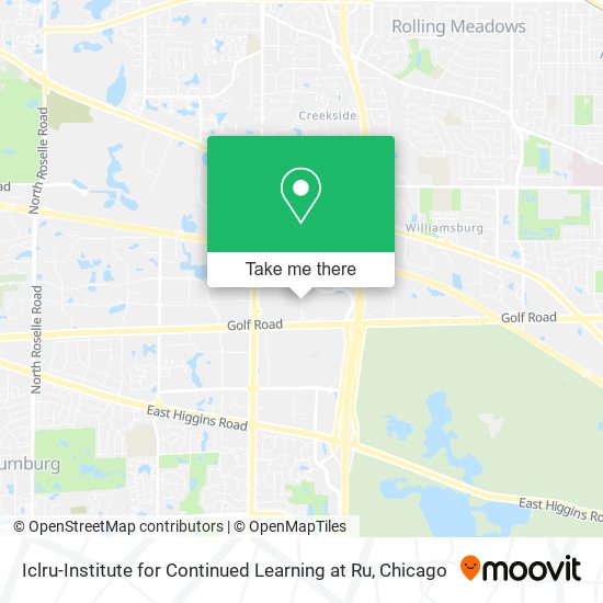 Mapa de Iclru-Institute for Continued Learning at Ru