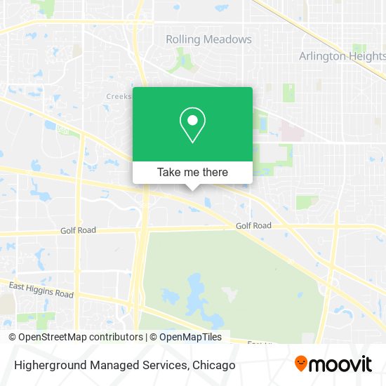 Higherground Managed Services map