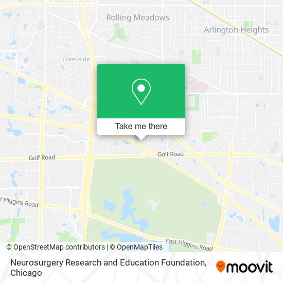 Mapa de Neurosurgery Research and Education Foundation