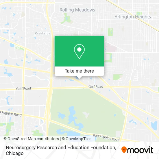Neurosurgery Research and Education Foundation map