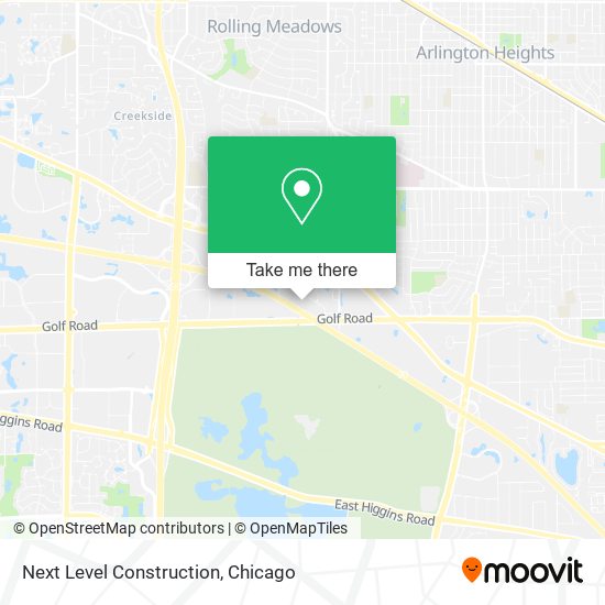 Next Level Construction map