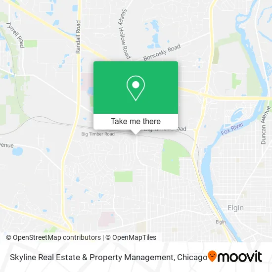 Skyline Real Estate & Property Management map