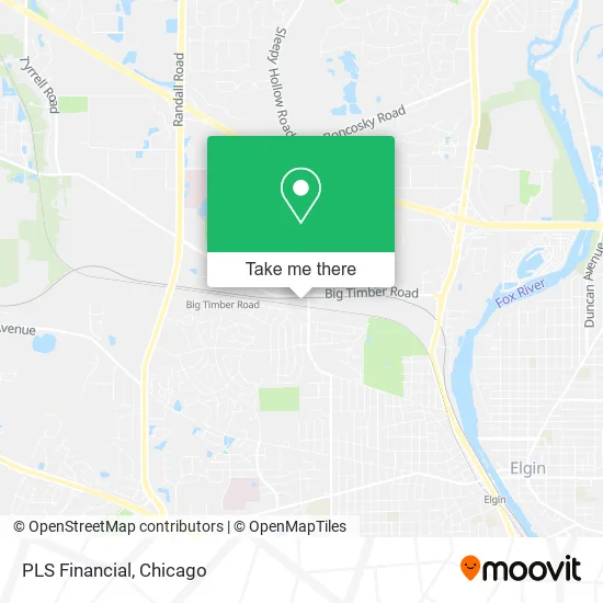 PLS Financial map