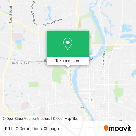 RR LLC Demolitions map