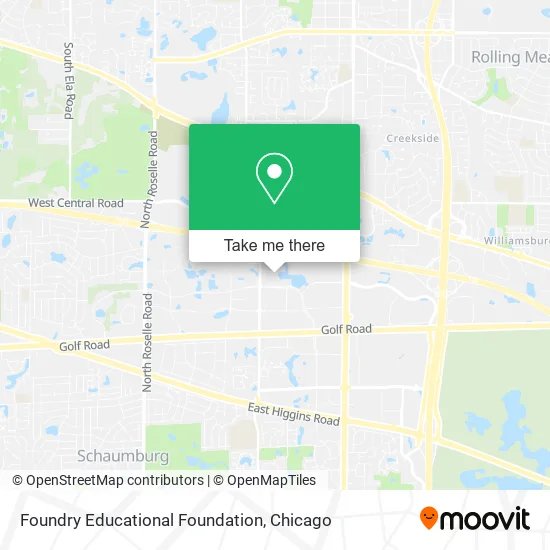 Foundry Educational Foundation map
