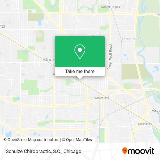 Mapa de Schulze Chiropractic, S.C.