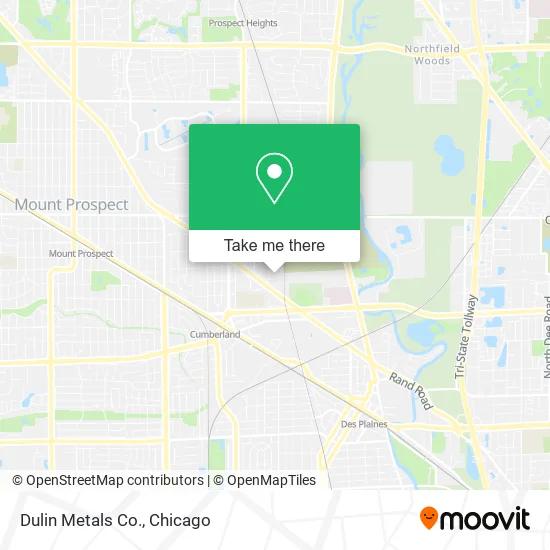 Dulin Metals Co. map