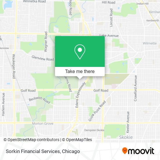 Sorkin Financial Services map