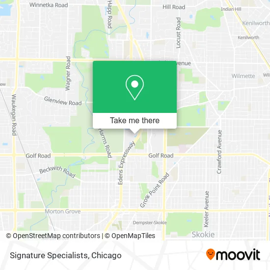 Signature Specialists map